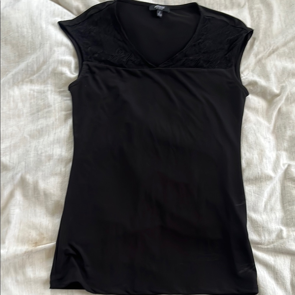 Black Sleeveless Top